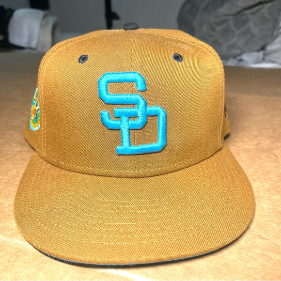 San Diego Padres 1978 All Star Game SP 59Fifty Fitted hat 7 3/4 - Picture 2 of 6